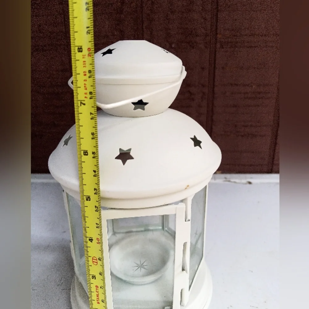 IKEA lantern white